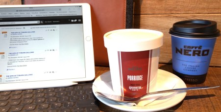 Coffee & porridge landscape